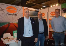 The men from Rovero: Jan van Hemert, Jacco van Delden and Reijer van den Herik.                       